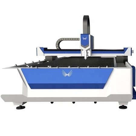 3KW Single Open Table CNC Fiber Laser Cutting Machine