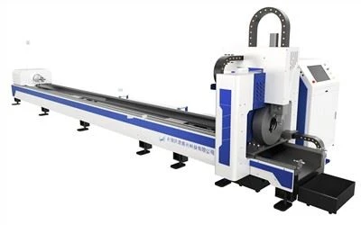 دستگاه برش لیزری لوله/لوله استاندارد CNC با ضایعات کمتر