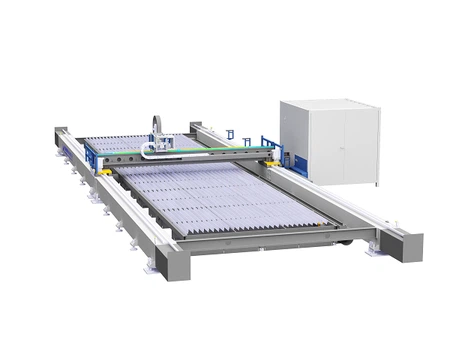 Ground-Rail Type Large Format Cutting Area Laser Cutting Machine